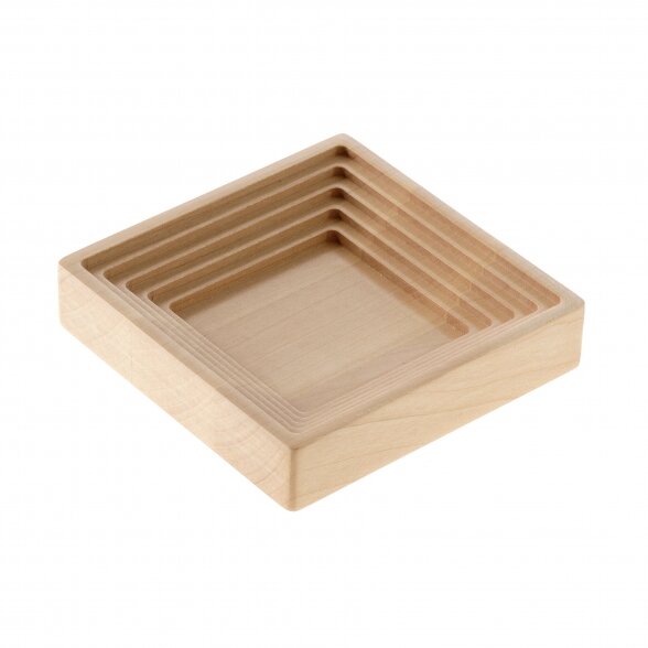 Square milled accessory tray 4