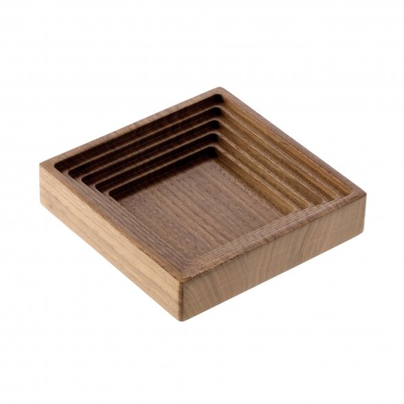 Square milled accessory tray 5